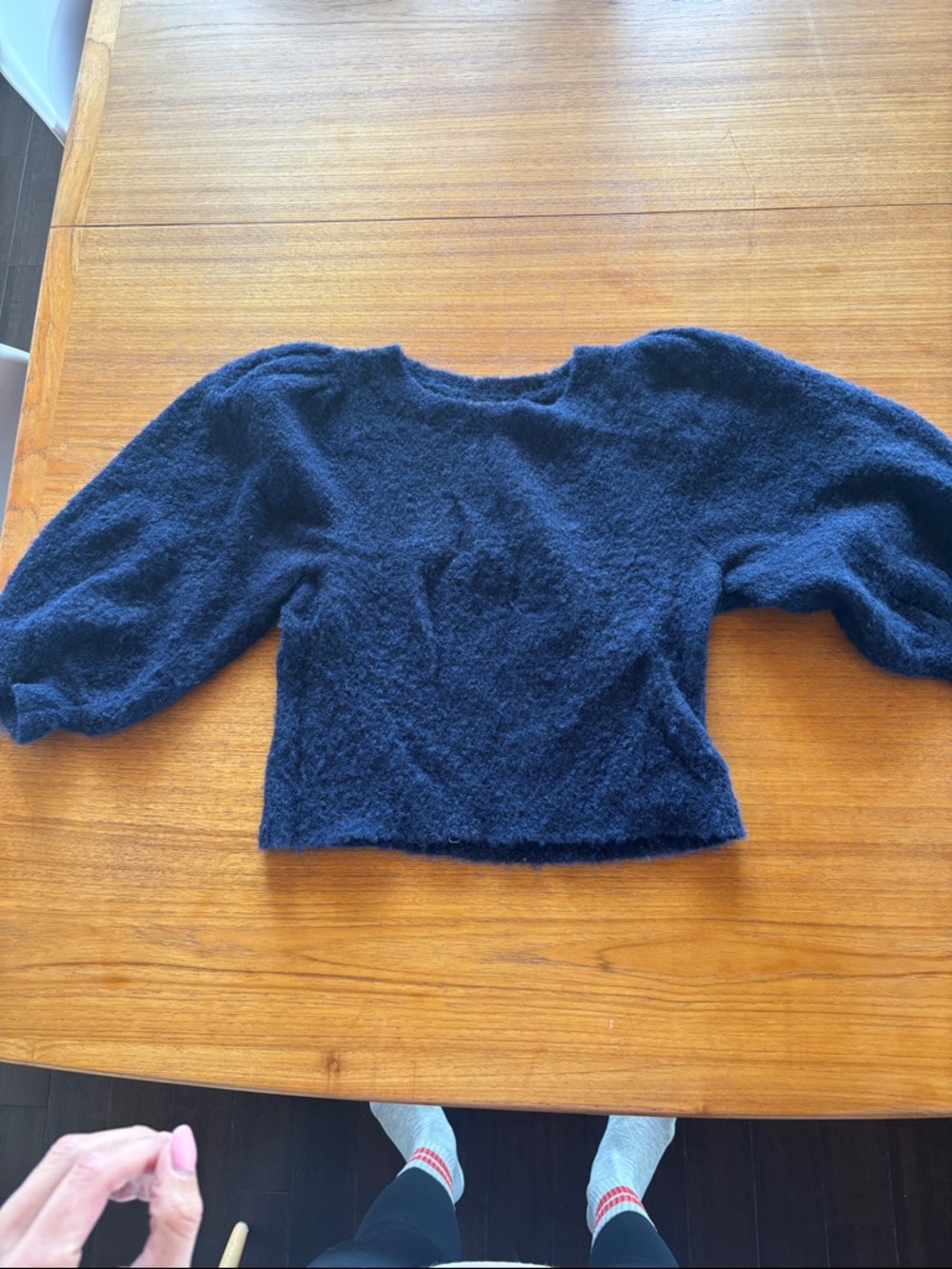 Rachel Comey Navy Wool Sweater